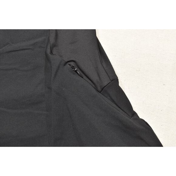 Adidas Black Parley Golf Polo Athletic Dress 1/4 Zip Regular Size L Polyester - Picture 4 of 8